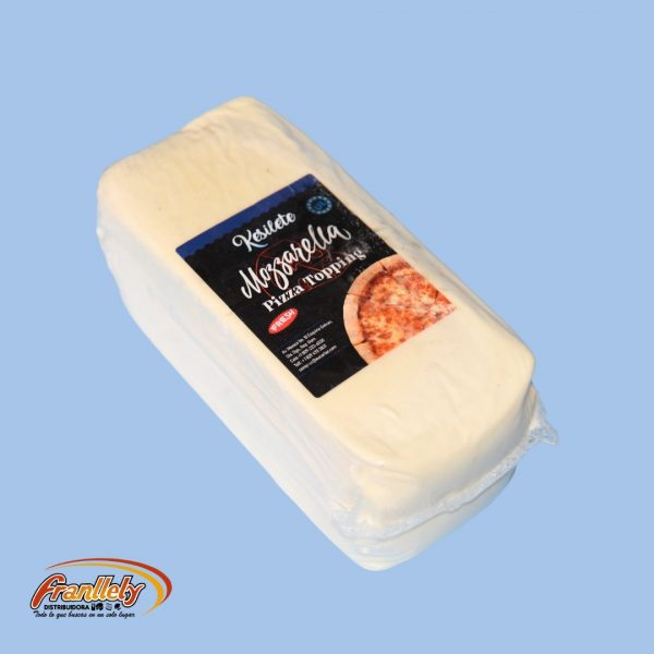 Queso Mozzarella para Pizza de 5 libras